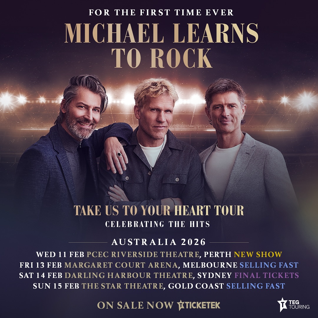 Michael Learns To Rock Tour Poster 2026